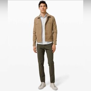 Lululemon | Commission Pant Slim *Novelty Canvas 34" | Dark Olive | Mens Size 36